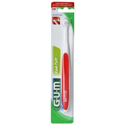 Cepillo dental adulto gum 308 end tuft 1 unidad conico - gum 308 end tuft