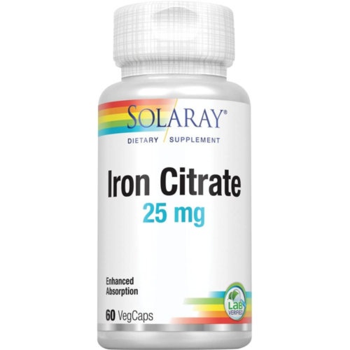 Solaray iron 60capsulas