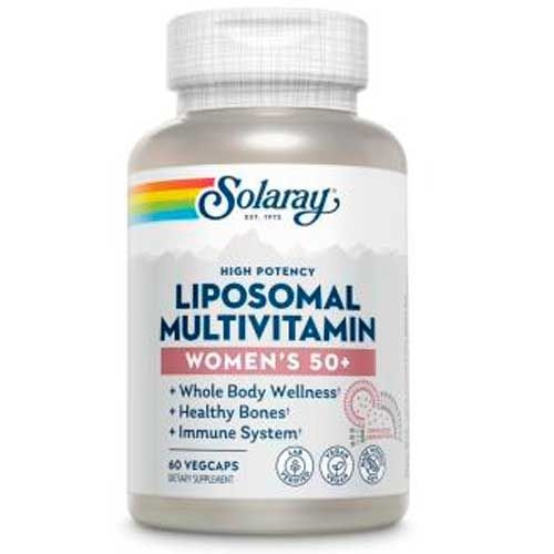 Solaray liposomal multivitamin women 50+ 60vegcaps