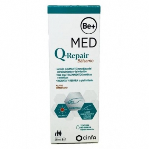 Be+ med balsamo reparador quemaduras 40 ml