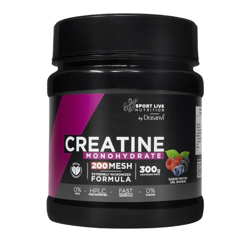Drasanvi creatina monohidrato sabor frutos del bosque 300g