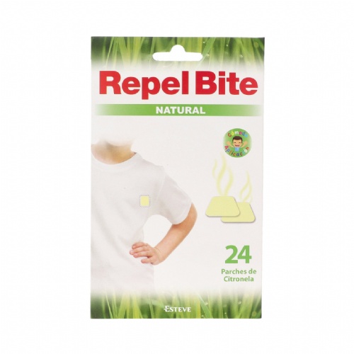 Repel bite natural parches ropa con citronella  24 aplicaciones