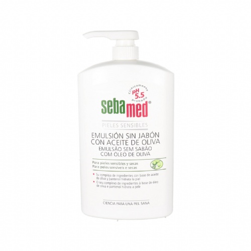 Sebamed emulsion sin jabon con aceite de oliva  1 envase 1 l