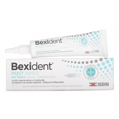 Bexident post tratamiento coadyuvante gel topico mucoadhesivo  1 envase 25 ml
