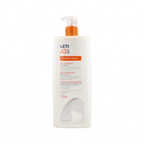 Leti at4 gel de baño  1 botella 750 ml