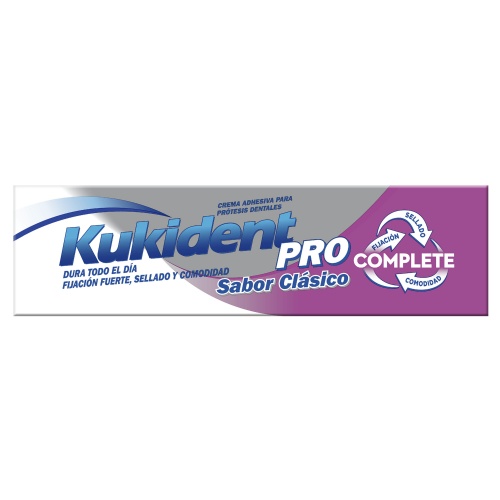 Kukident fijacion todo el dia  1 envase 47 g sabor fresco