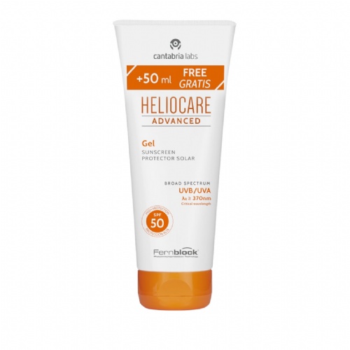 Heliocare 360 advanced gel protector solar spf 50  1 tubo 250 ml