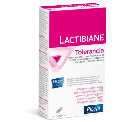 Lactibiane tolerance pileje  2,5 g 30 capsulas