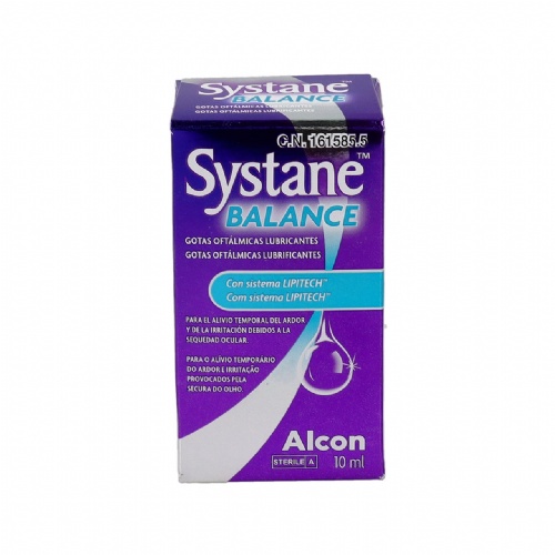 Systane balance gotas oftalmicas lubricantes 1 frasco 10 ml - gotas oftalmicas lubricantes