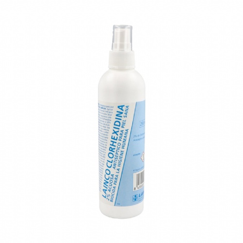 Clorhexidina lainco 2% solucion acuosa 1 frasco 250 ml - lainco