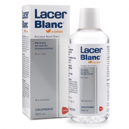 Lacerblanc colutorio  1 envase 500 ml sabor d- citrus