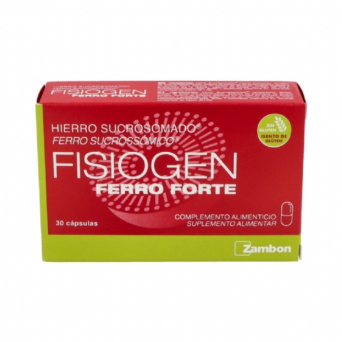 Fisiogen ferro forte  30 capsulas