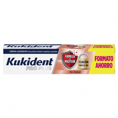 Kukident pro plus firmeza al masticar  1 envase 57 g sabor neutro
