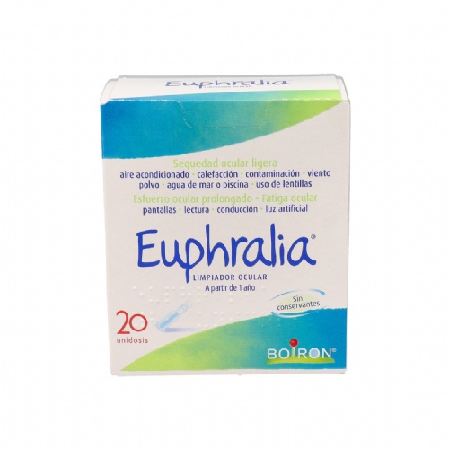 Euphralia limpiador ocular  20 unidosis
