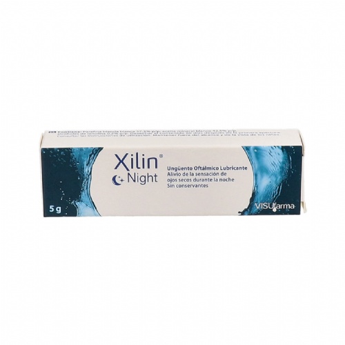 Xilin night multidosis unguento oftalmico lubricante 1 tubo 5 g - unguento oftalmico lubricante