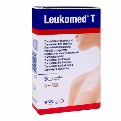Aposito esteril adhesivo leukomed t 5 unidades 7,2 x 5 cm - aposito esteril adhesivo