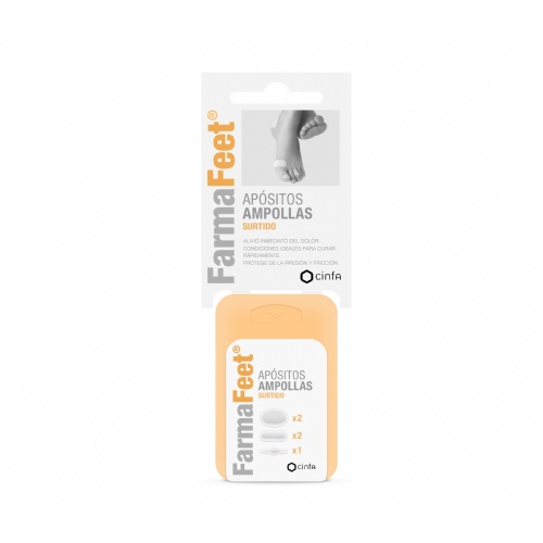 Farmafeet apositos ampollas  surtido 5 unidades