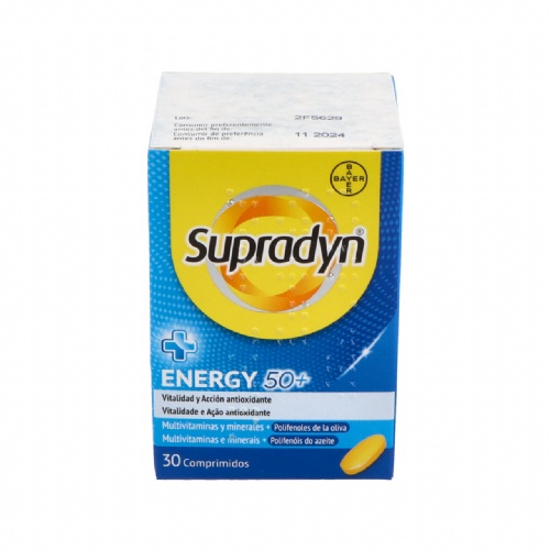 Supradyn energy 50+  30 comprimidos