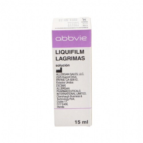 Liquifilm lagrimas  1 frasco 15 ml