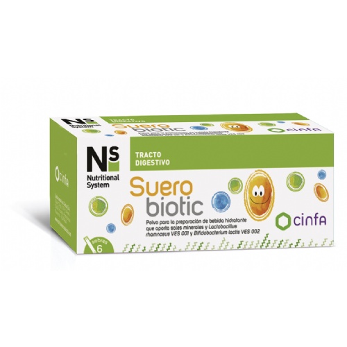 Ns florabiotic sueropro+  6 sobres 5,135 g sabor neutro