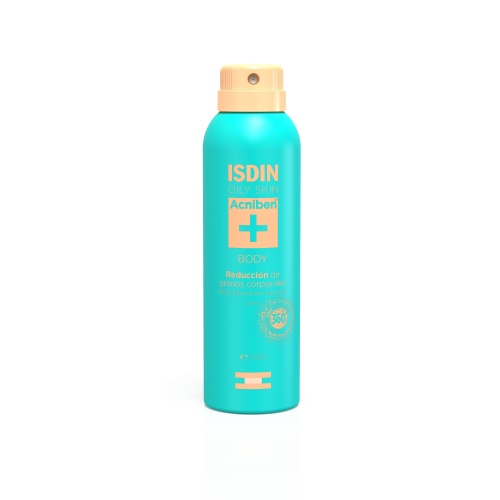 Isdin oily skin acniben body reduccion granos  1 spray 150 ml - corporales