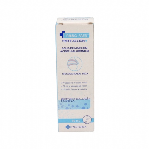 Naso faes triple accion+ limpieza nasal  1 envase 30 ml