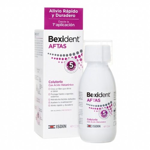 Bexident aftas colutorio bucal protector  1 envase 120 ml