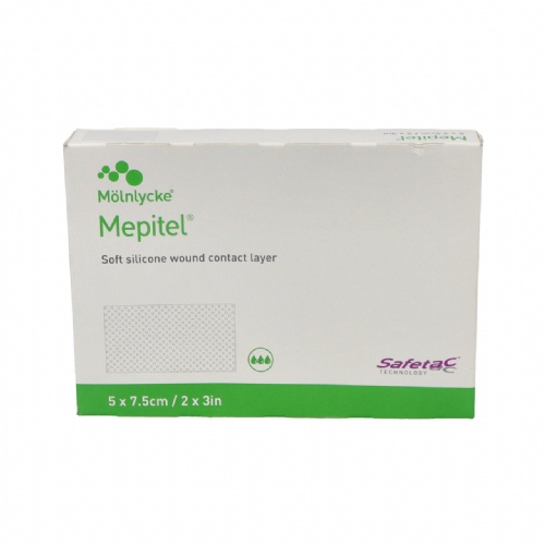 Aposito esteril mepitel 10 unidades 7,5 x 5 cm - aposito esteril