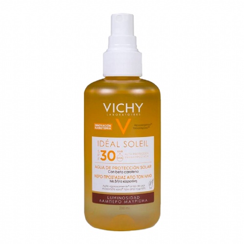 Ideal soleil spf 30 agua proteccion bronceadora  1 envase 200 ml