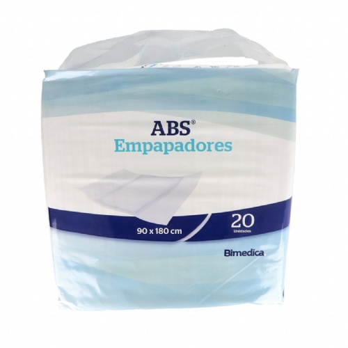 Empapador desechable abs 20 unidades 180 cm x 90 cm - abs