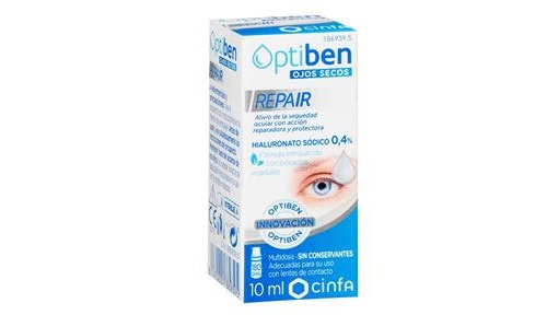 Optiben ojos secos repair  1 frasco 10 ml