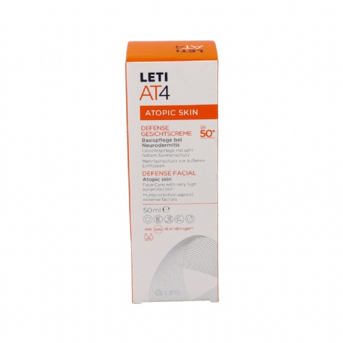 Letiat4 defense facial spf50+  1 tubo 50 ml