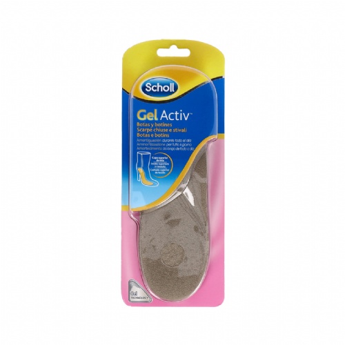 Plantillas scholl gel activ  botas y botines 1 par - scholl gel activ  botas y botines