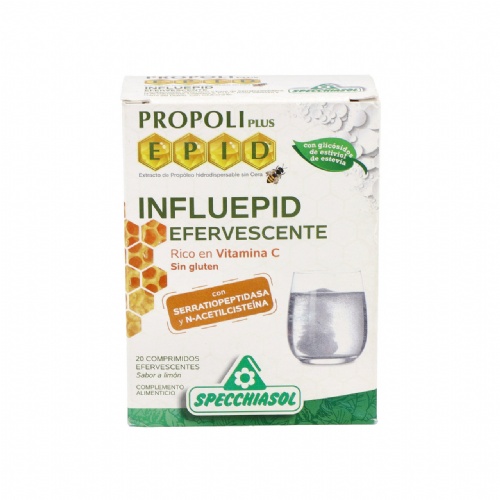 Influepid plus efervescente  20 comprimidos efervescentes