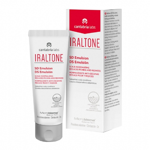 Iraltone ds emulsion normalizante anti-escamas reduce picor y rojeces  1 envase 30 ml
