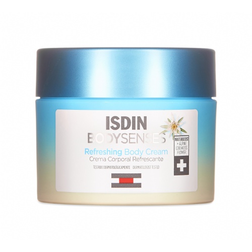 Isdin bodysenses crema corporal refrescante flor de edelweiss  1 envase 250 ml