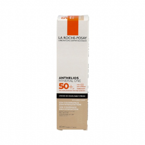 Anthelios mineral one spf 50+  crema 1 envase 30 ml color claire