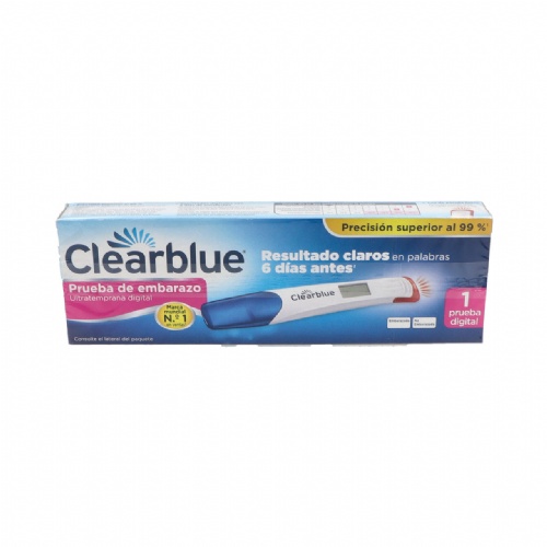 Test de embarazo ultratemprana digital clearblue 1 unidad - clearblue