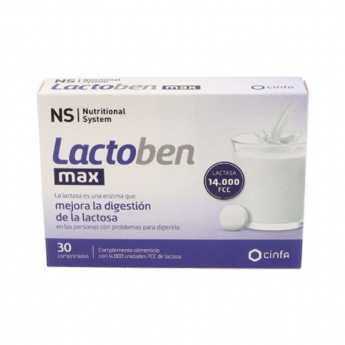 Ns lactoben max  30 comprimidos