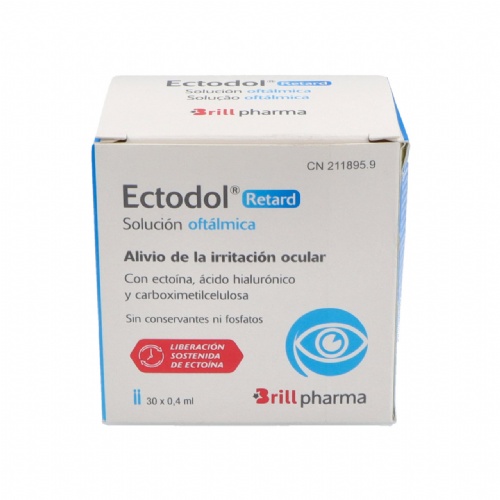 Ectodol retard solucion oftalmica  30 monodosis 0,4 ml