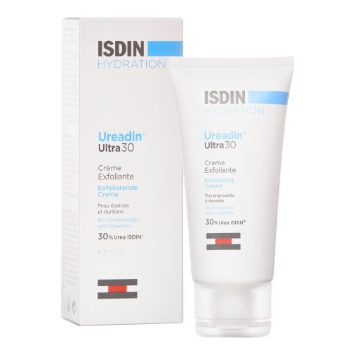 Isdin hydration ureadin ultra 30 crema exfoliant  1 envase 50 ml