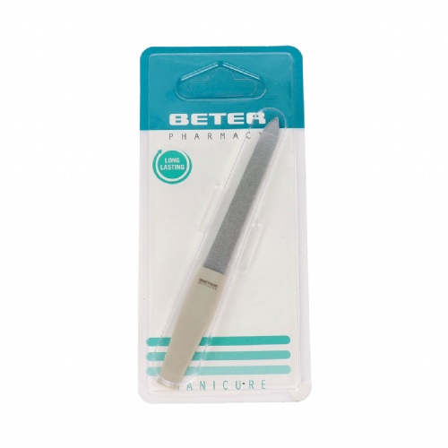 Lima de uñas beter zafiro p redonda 12 cm - beter
