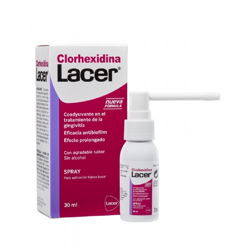 Lacer colutorio clorhexidina spray  1 envase 30 ml