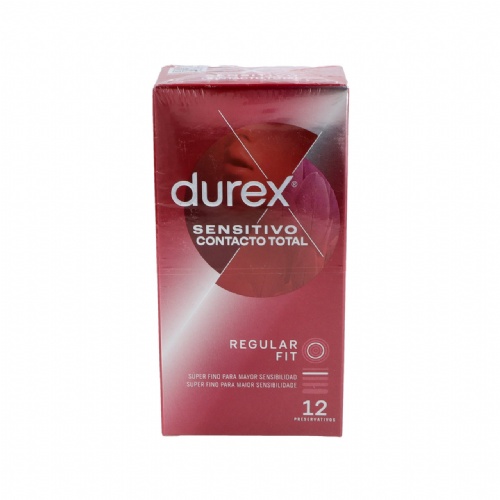 Durex sensitivo contacto total preservativos 12 unidades - preservativos