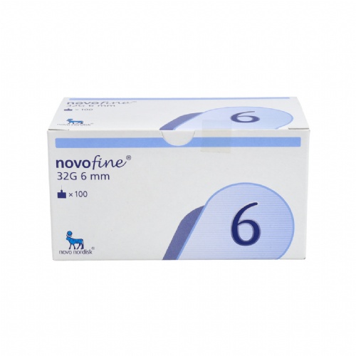Aguja de insulina novofine tip etw 100 unidades 32 g (0,23/5 mm x 6 mm) - novofine tip etw