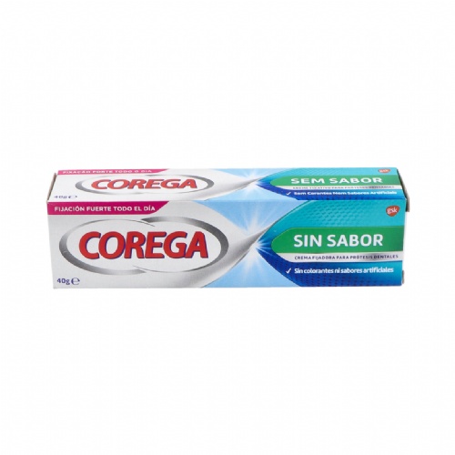 Corega crema sin sabor adhesivo protesis dental 1 envase 40 ml - adhesivo protesis dental