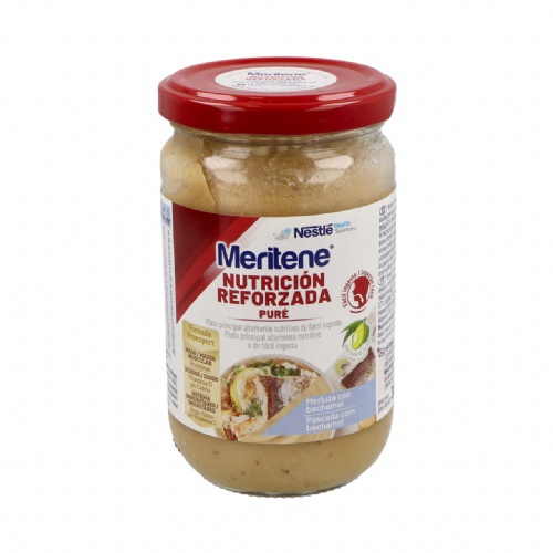 Meritene pure  1 frasco 300 g sabor merluza con bechamel