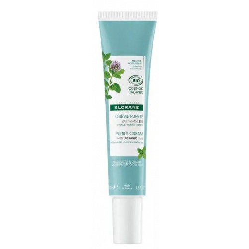Klorane crema purificante a la menta bio  1 envase 40 ml