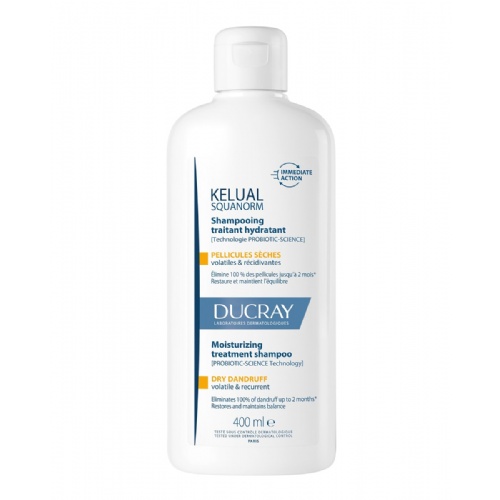 Kelual squanorm champu tratante hidratante caspa seca ducray 1 envase 400 ml