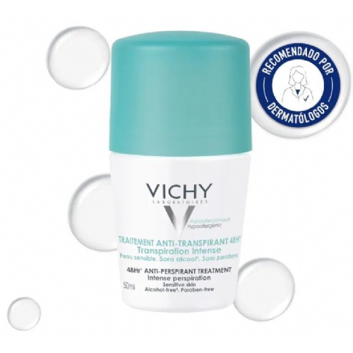 Vichy anti-transpirante 48h roll-on 50ml